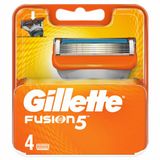 Gillette Fusion 5 Manual Scheermesjes 4 stuks