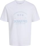 JACK & JONES JORNANTUCKET GRAPHIC TEE SS CN FST T-shirt Homme Taille S Blanc