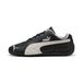 PUMA Speedcat sneakers unisexe en cuir, Noir/Blanc, Taille 37
