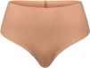 erlich TEXTIL String LIGHT TOUCH HIGH WAIST mokka