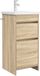 vidaXL Meuble de salle de bain Sonoma chêne 42 x 40 x 84,5 cm