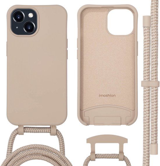 imoshion Color Backcover met afneembaar koord MagSafe voor de iPhone 15 - Nude
