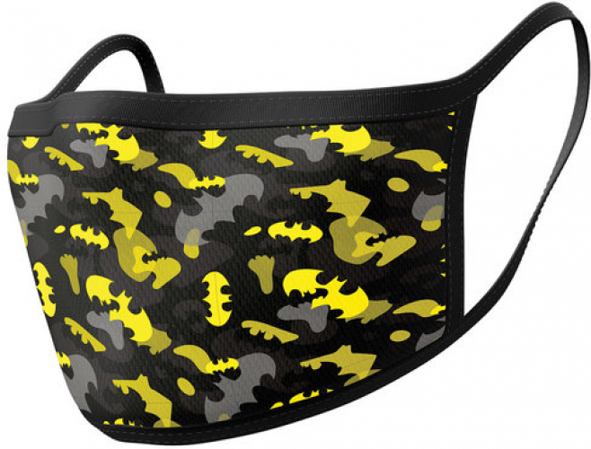 Pyramid International Batman Face Mask Set - Camo Yellow