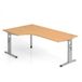 Hammerbacher Bach Bureau hammerer os82/6 bruin 2000 mm x 1200 mm x 850 mm