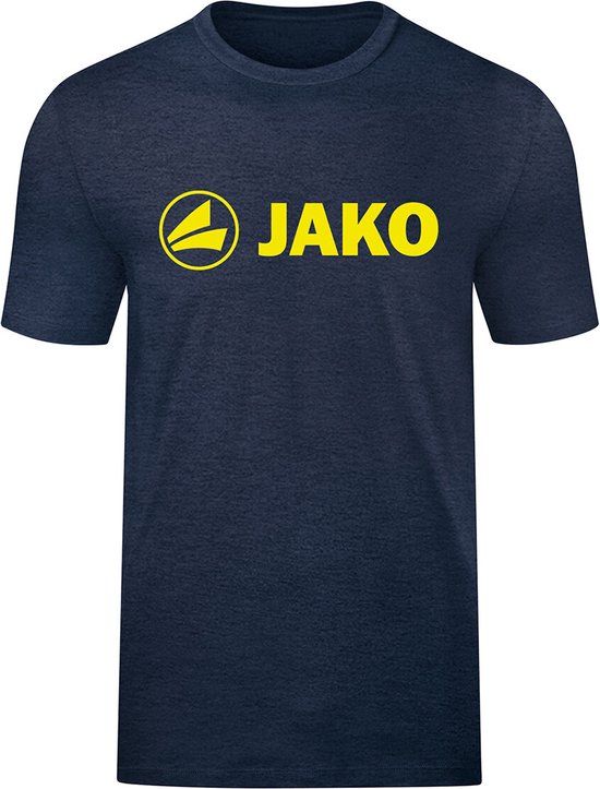 JAKO Promo T-shirt - Men - Blue/Yellow - Size M