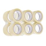Amazon Basics verpakkingstape, 48 mm x 66 m, 0.047mm dikte - doorzichtig (12 rollen)