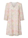 YAS Jurk 'YASLeanna' lichtblauw / groen / rosa / offwhite