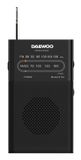 Daewoo DW1027 Radio Portable Analogique Noir