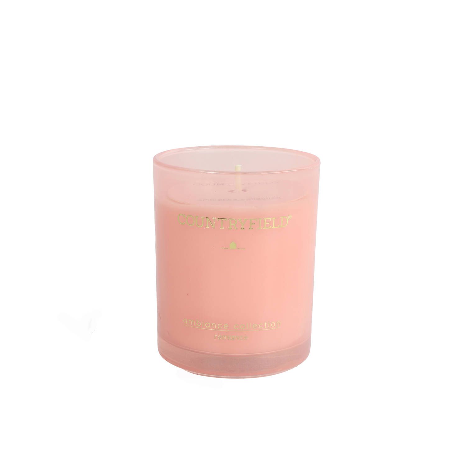Countryfield Geurkaars Small Romance - Roze - 7 cm / ø 9 cm