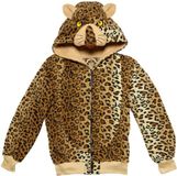 Widmann Leeuw & Tijger & Luipaard & Panter Kostuum Cute Hoodie Luipaard Kostuum Large / XL Carnaval kostuum Verkleedkleding