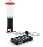 Uco Arka Lantaarn - Outdoorlamp - 180 Lumen - Rood/zwart