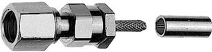 Telegärtner 100024906 SMC-connector Bus, recht 50 Ω 1 stuk(s)