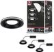 Paulmann LED-inbouwlamp Sormus Set van 3 IP65 rond 100 mm 3x4,8W 3x300lm 230V 3000K Zwart