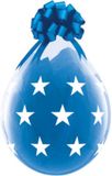 Folat Qualatex - 18In Stuffer Big Stars Ballonnen Pakket Wit/Transparant 25 stuks