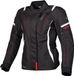 Germot Veste moto femme en textile Aria GM60231002 Schwarz/Weiß-Rot Taille 40