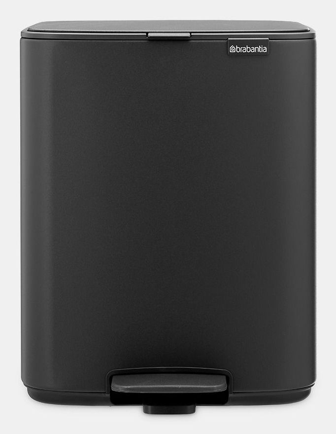Brabantia Bo Pedaalemmer - 12 liter - Mineral Infinite Grey