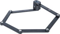 Oxford Linkslot – Fatbike slot - Sterk Fold Lock - Linklock - Compact op te vouwen Fietsslot – Fietsslot – FoldLock - E-bike slot - Slot voor Fatbike - Vouwslot met universeel opbergsysteem - 100 cm