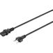 Sygonix SY-5042694 Noir 2 m IEC C13 Prise type J