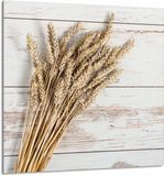TMK ArtDeko Glazen Snijplank - 60x65 cm - Hout Patroon