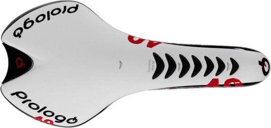 Prologo Nago Evo Tri40 Racefiets Zadel - Wit