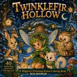 Twinklefir Hollow: A Magical Christmas Forest Coloring Book