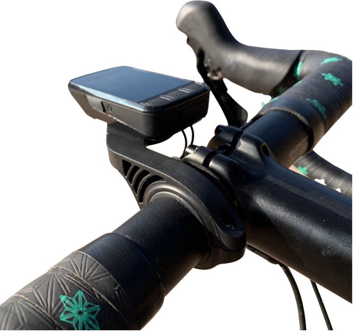 RideRace Lichtgewicht stuurhouder BIKEMOUNT fietshouder Compatible met Wahoo Elemnt Bolt en Wahoo Elemnt Roam