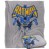 BATMAN Silky Touch Super Zachte Sprei Deken, 152 x 127 cm