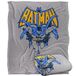BATMAN Silky Touch Super Zachte Sprei Deken, 152 x 127 cm