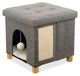 Duvo+ Maison à griffer pour chat Gina | 38x38x38cm