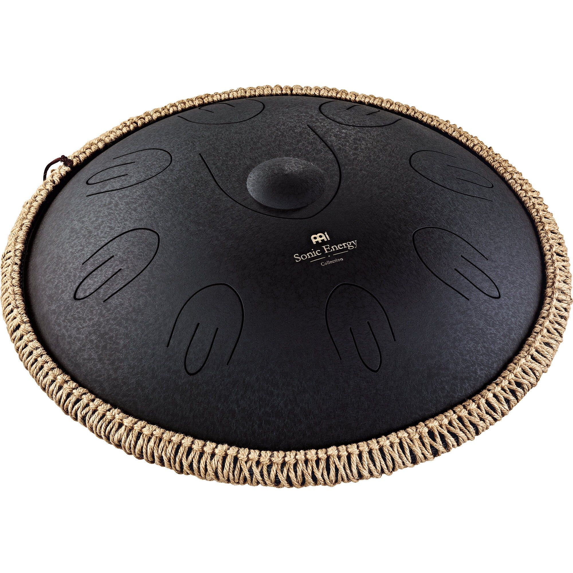 Meinl Sonic Energy Octave Steel Black Tongue Drum - 16 inch - D Kurd - 9 tonen
