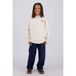 Vingino oversized longsleeve met backprint - crème