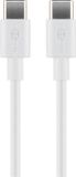 Goobay 66315 câble USB blanc 0,5m