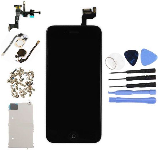 Panda - Voor Apple iPhone 6S 4.7" - AA+ Voorgemonteerd LCD scherm Zwart & Tools