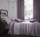 Dreams & Drapes Hanworth - Onderhoudsvriendelijke dekbedovertrekset - King, Heather