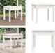 vidaXL Tuinbank - 50x44x45 cm - Massief Grenenhout - Wit