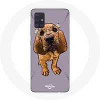 Maniacase Hoesje voor Samsung Galaxy A51 4G Beagle Cartoon Hondenras