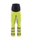 Blåkläder High Vis Zwangerschapsbroek met 4-weg stretch 7100-1642 - High Vis Geel/Zwart - XS