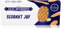Jules Destrooper Natuurboterwafels "Bedankt juf!" 100g