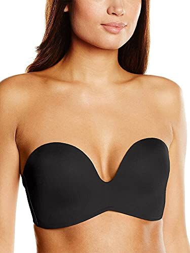 Wonderbra Ultimate Strapless Bra - Black - 80F
