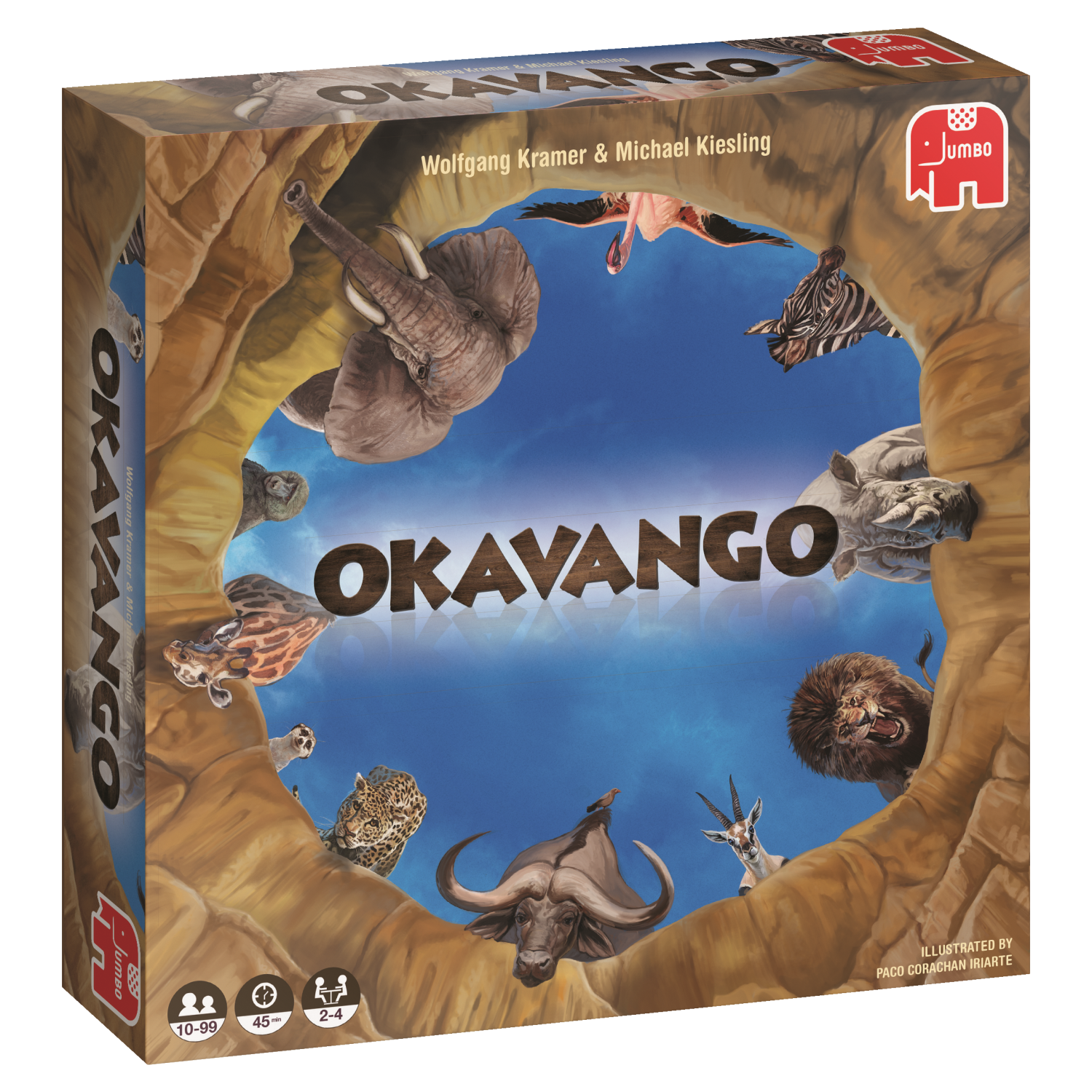 Jumbo Okavango - Bordspel - Meerkleurig