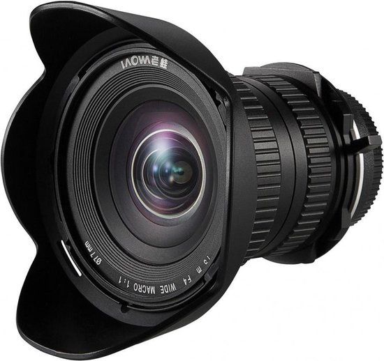 Laowa 15mm f/4 Wide Angle Macro - Sony E - Zwart