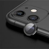 Sinye Cameralensbeschermer voor iPhone 11 12 Pro MAX - 2 in 1 (Glas + Metalen Ring)