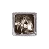 MARIPOSA Vierkant kralen frame, zilver, 5" x 5"