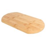 Garcia de Pou Serveerplateau Bamboe Natuurlijk Ovaal 300 mm x 170 mm x 15 mm