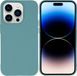 iMoshion Color Backcover iPhone 14 Pro - Donkergroen - Siliconen Hoesje