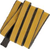 KOTARBAU® Kachelband - Kachelkoord - 20 x 4 mm - Ovenafdichtband - 2,5 m - Haardafdichting - Glasvezel - Zwart