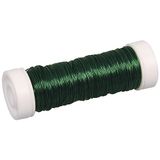 Rayher hobby materialen Rayher Sieraden maken draad, donkergroen, 0.3 mm dik, 50 meter snoer