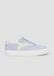 s.Oliver - Leren sneaker met plateauzool - Lichtblauw - Maat 39