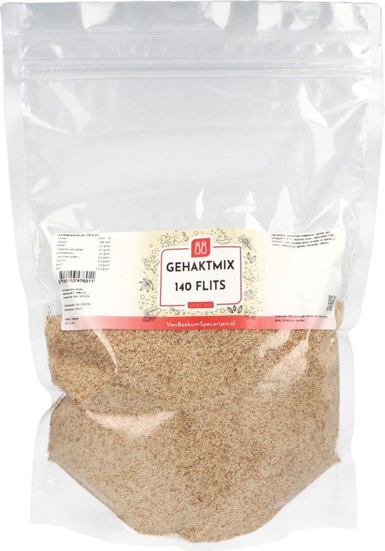 Van Beekum Specerijen Gehaktmix 140 (flits) - 1kg