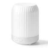 Romon Diffuser voor etherische oliën, kamergeur, 250 ml, elektrische diffuser voor etherische oliën met ultrasone luchtbevochtiger, 7 led-kleuren, voor woning, kantoor, huis, wit